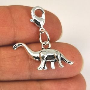 Clip On brontosaurus charms dino planner clipon bracelet charms pendants